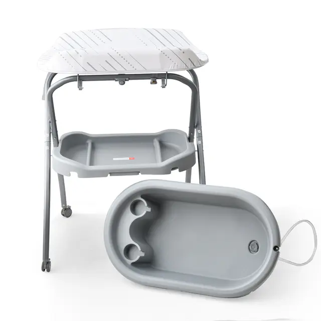3-in-1 Iduro iwẹ pẹlu changer