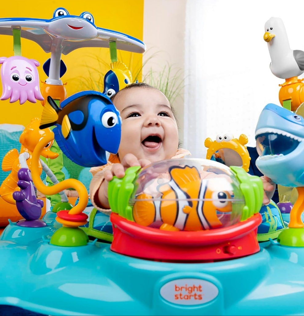 Baby Einstein ká Neptune awari jumper / alarinkiri
