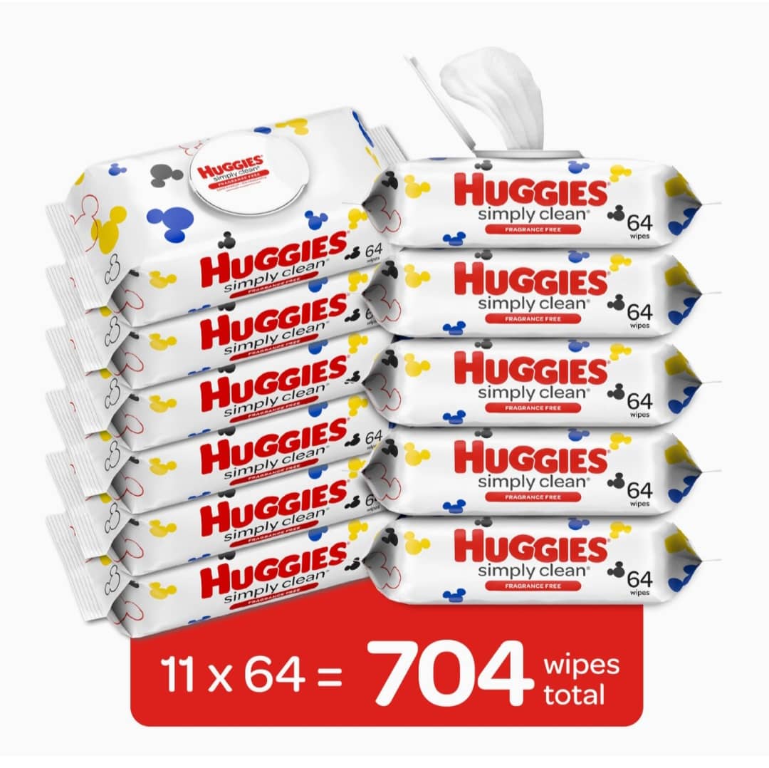 R3 Huggies nìkan nu wipes.