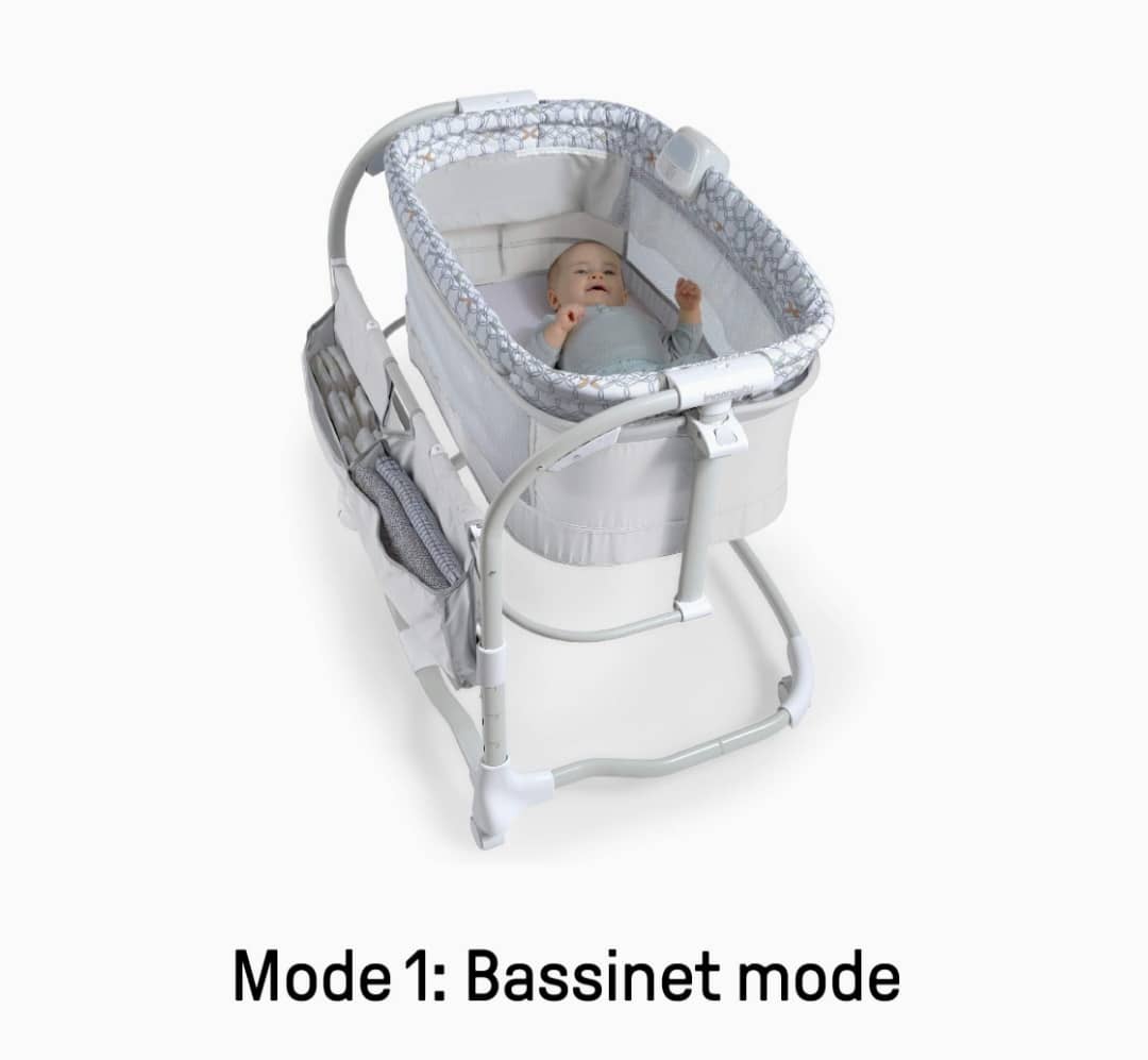T1 Ingenuity pa farabale 3-ni-1 Dagba pẹlu mi bassinet