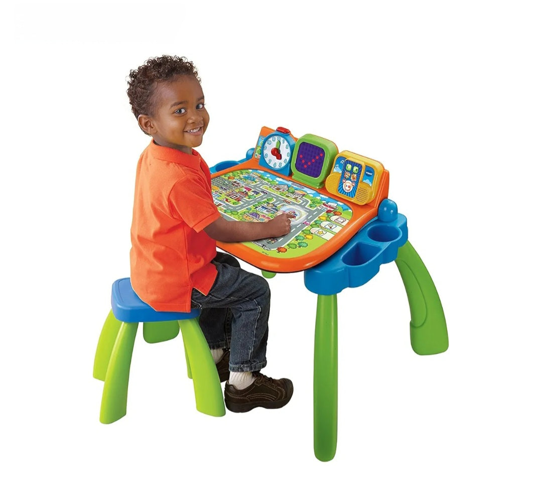 Vtech fọwọkan ati kọ ẹkọ tabili Dilosii iṣẹ
