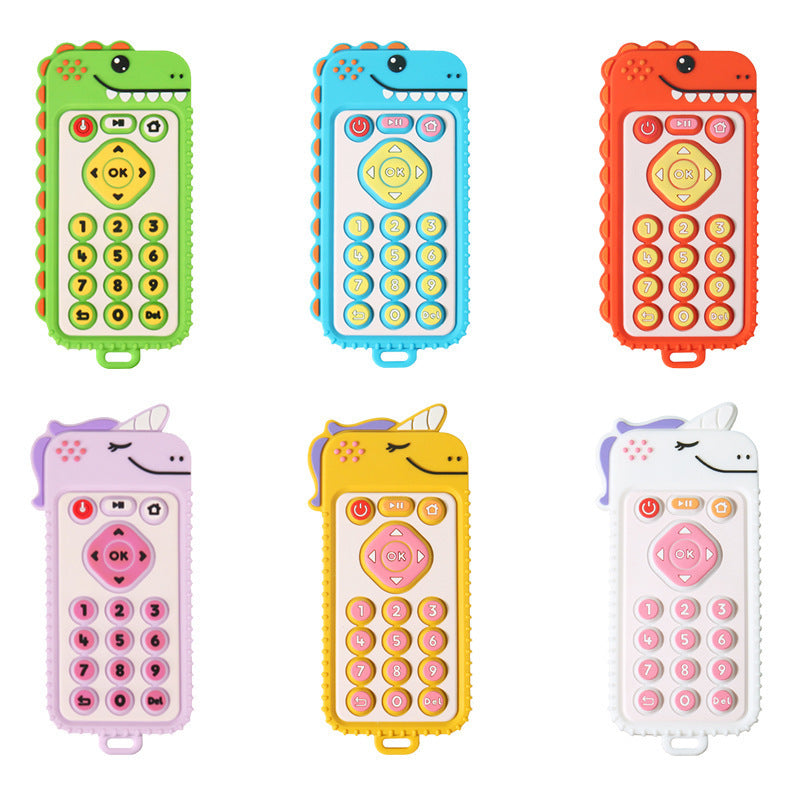 P17 Silikoni teething isakoṣo latọna jijin