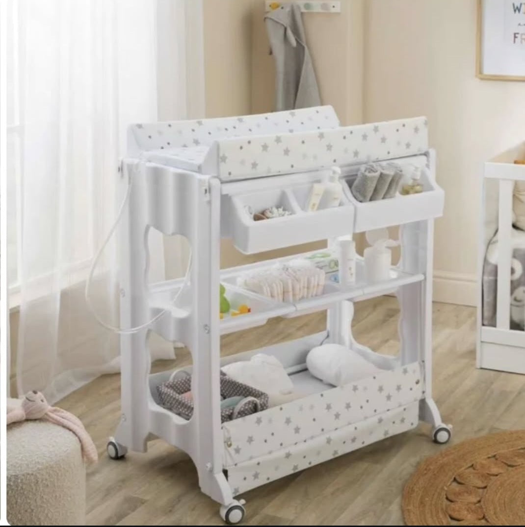 🛁 3-in-1 Standing Bath, Dresser & Organizer