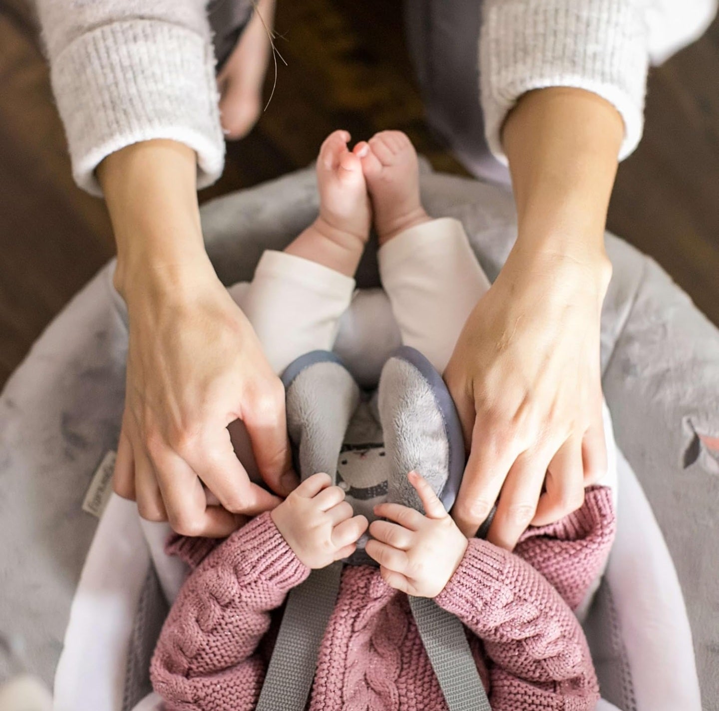 Ingenuity InLighten 5-Speed Baby Swing