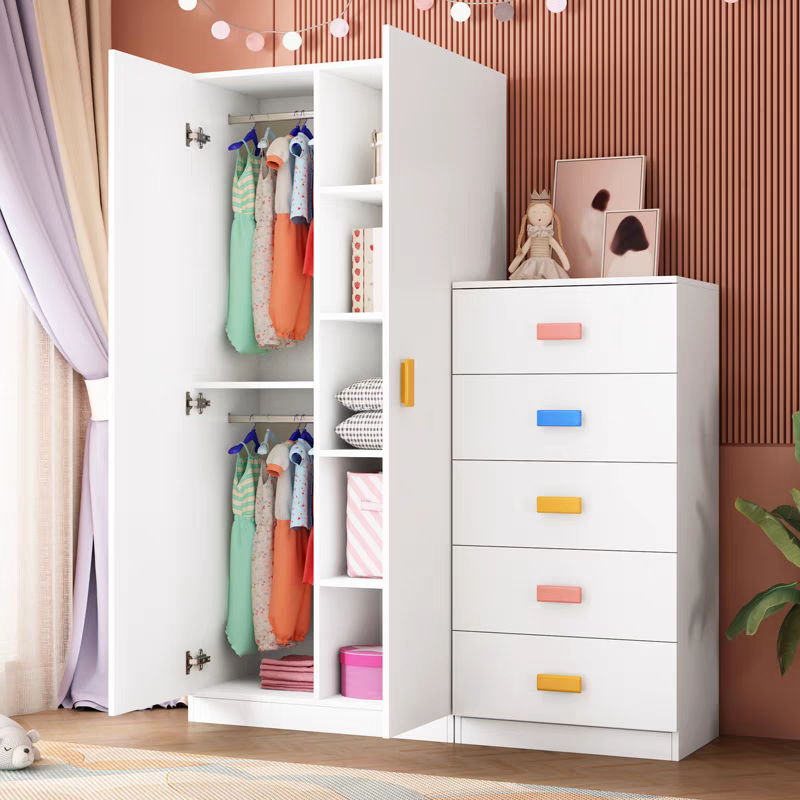 Luxury wooden wardrobe( price is without Drawer)