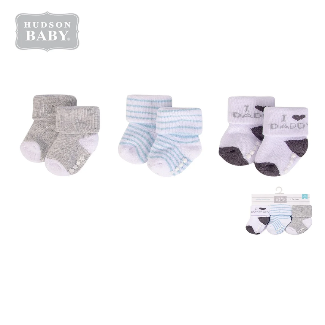 3pks Hudson omo ibọsẹ