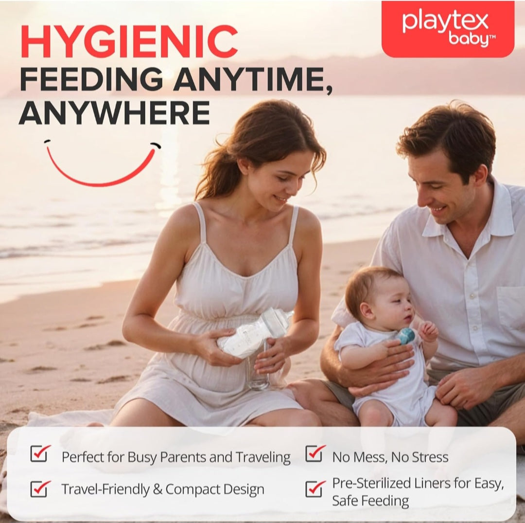 Playtex omo Nuser pẹlu ju ins ikan lara