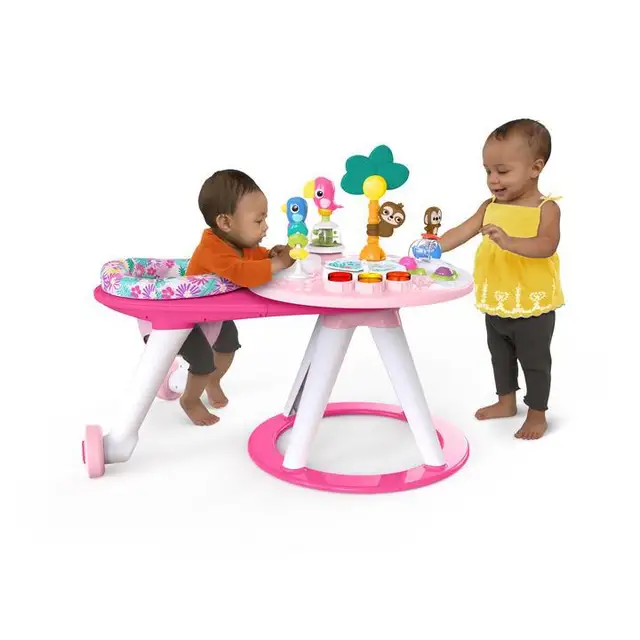 2-ni-1 Baby Walker & tabili aṣayan iṣẹ-ṣiṣe