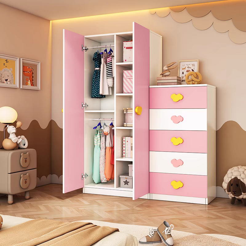 Luxury wooden wardrobe( price is without Drawer)