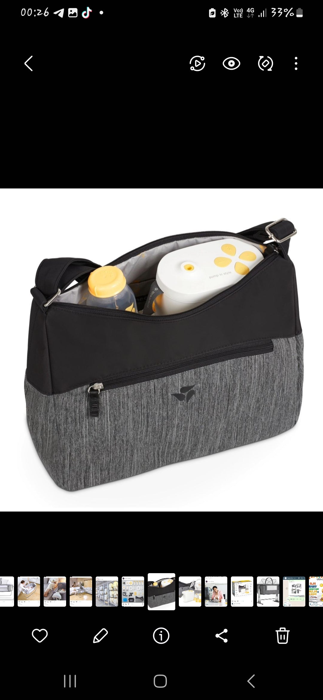 Madela famfo-in-style Electric famfo nono