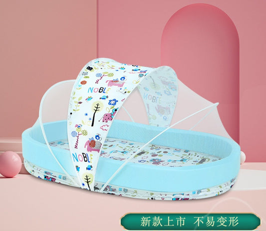 Iyapa omo ibusun pẹlu net