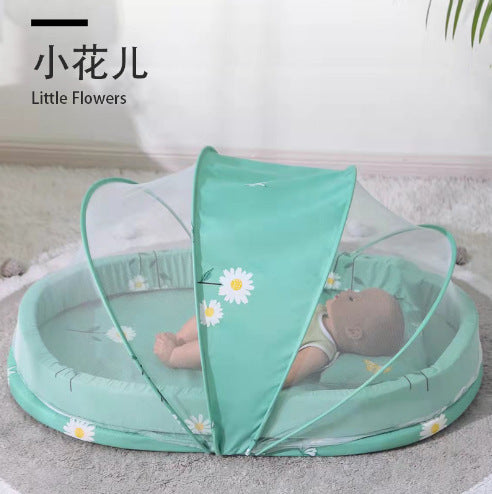 Iyapa omo ibusun pẹlu net