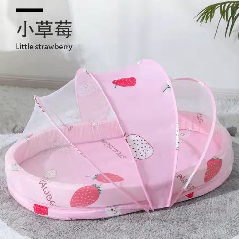 Iyapa omo ibusun pẹlu net
