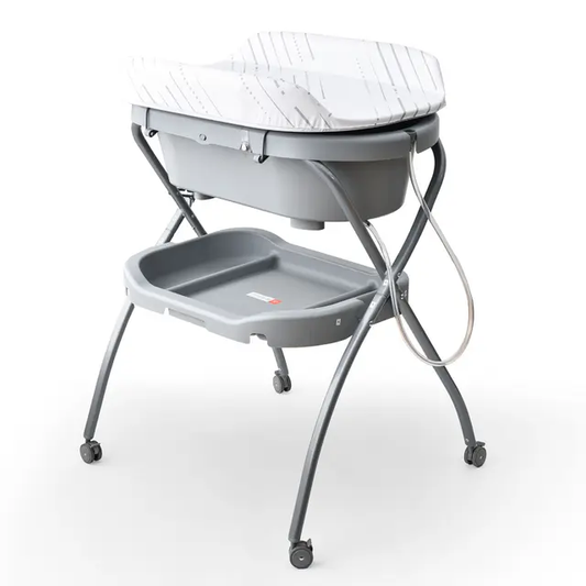 3-in-1 Iduro iwẹ pẹlu changer