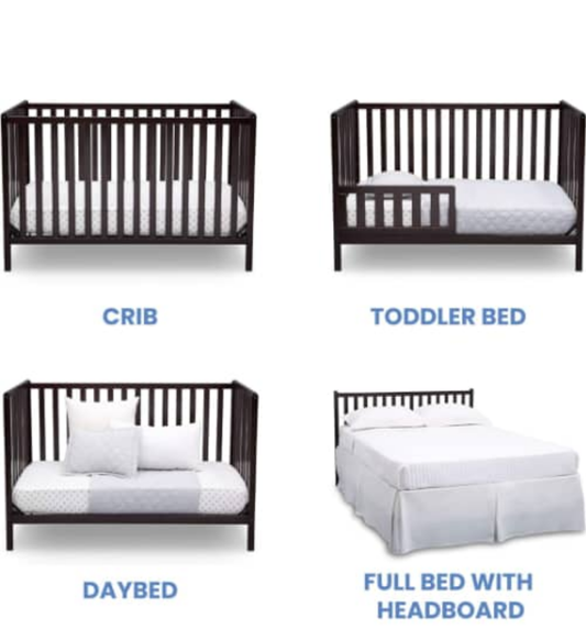 T27 3-ni-1 alayipada omo Crib
