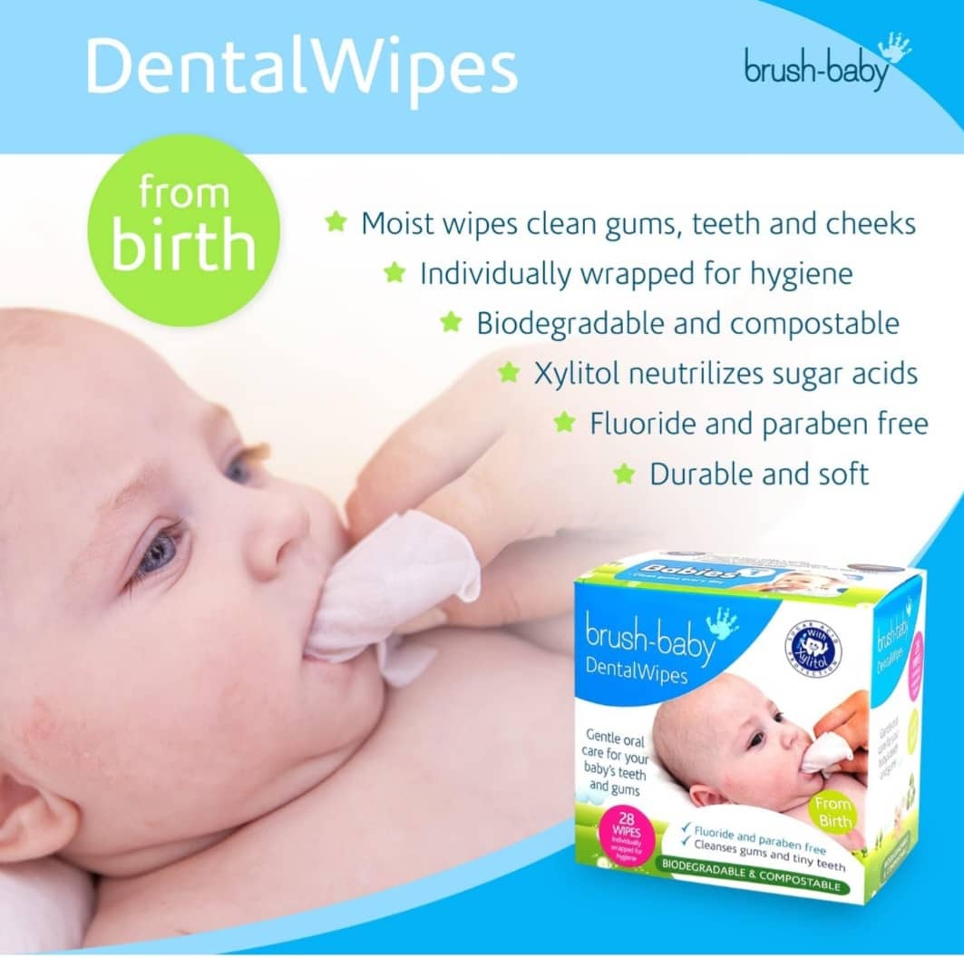 R1 Fẹlẹ Baby DentalWipes
