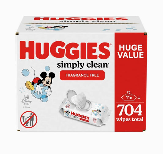 R3 Huggies nìkan nu wipes.