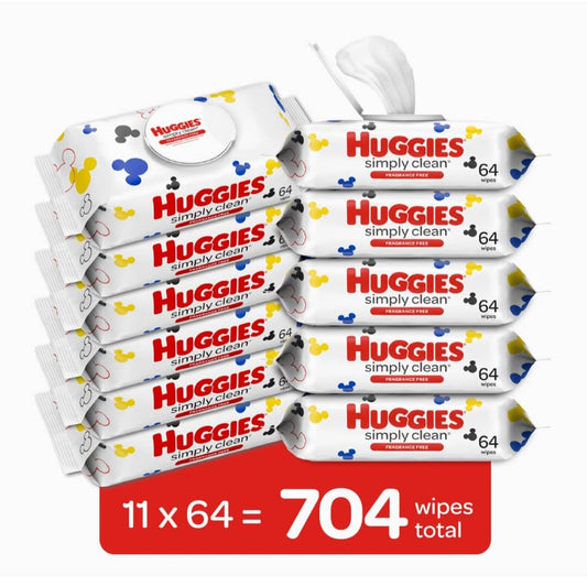 R3 Huggies nìkan nu wipes.