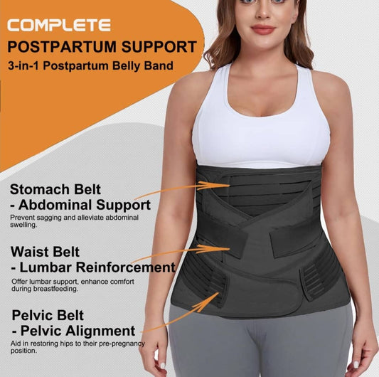 T12 3-ni-1 Post-partum igbanu