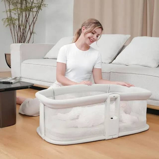 Mastela lẹgbẹẹ iya bassinet