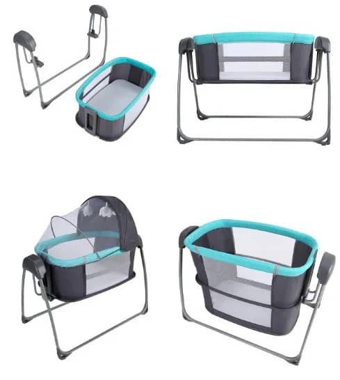 Mastela 4-ni-1 golifu bassinet