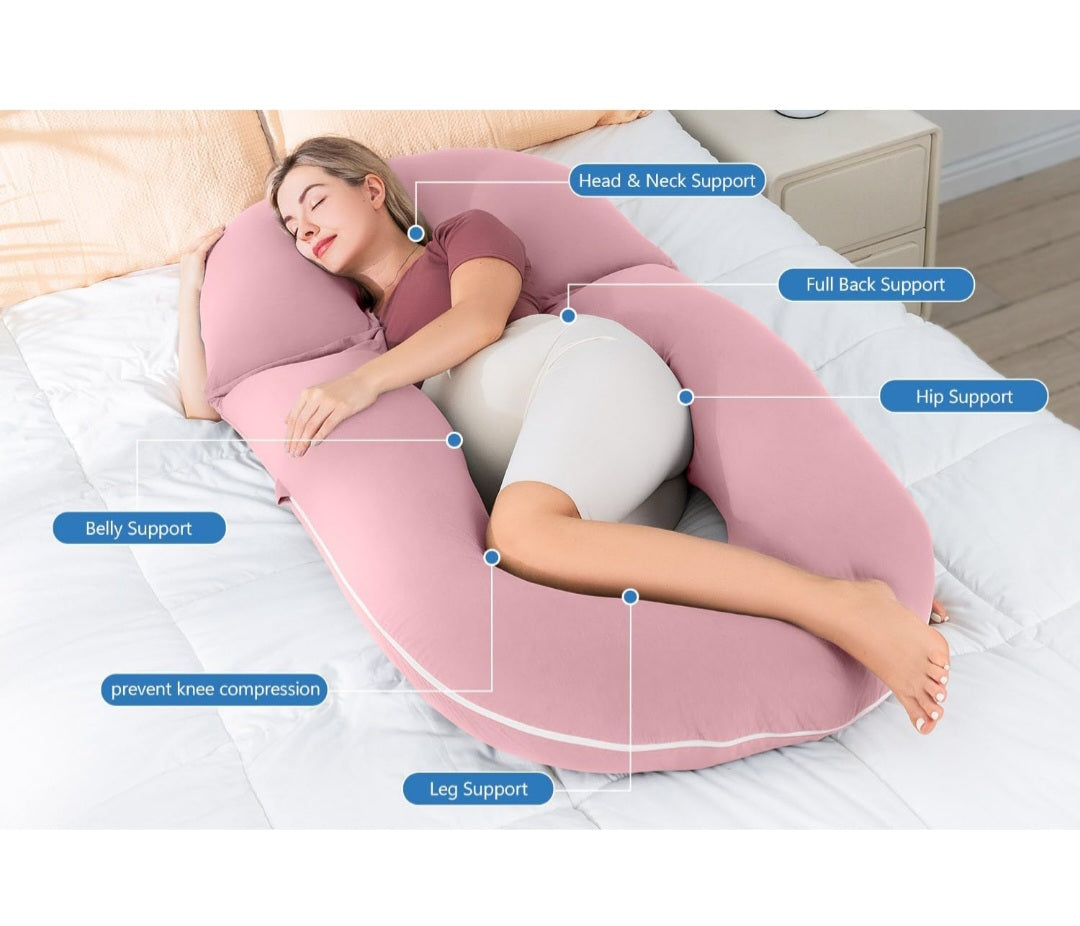 2-ni-1 Deterchage alaboyun ati ntọjú irọri