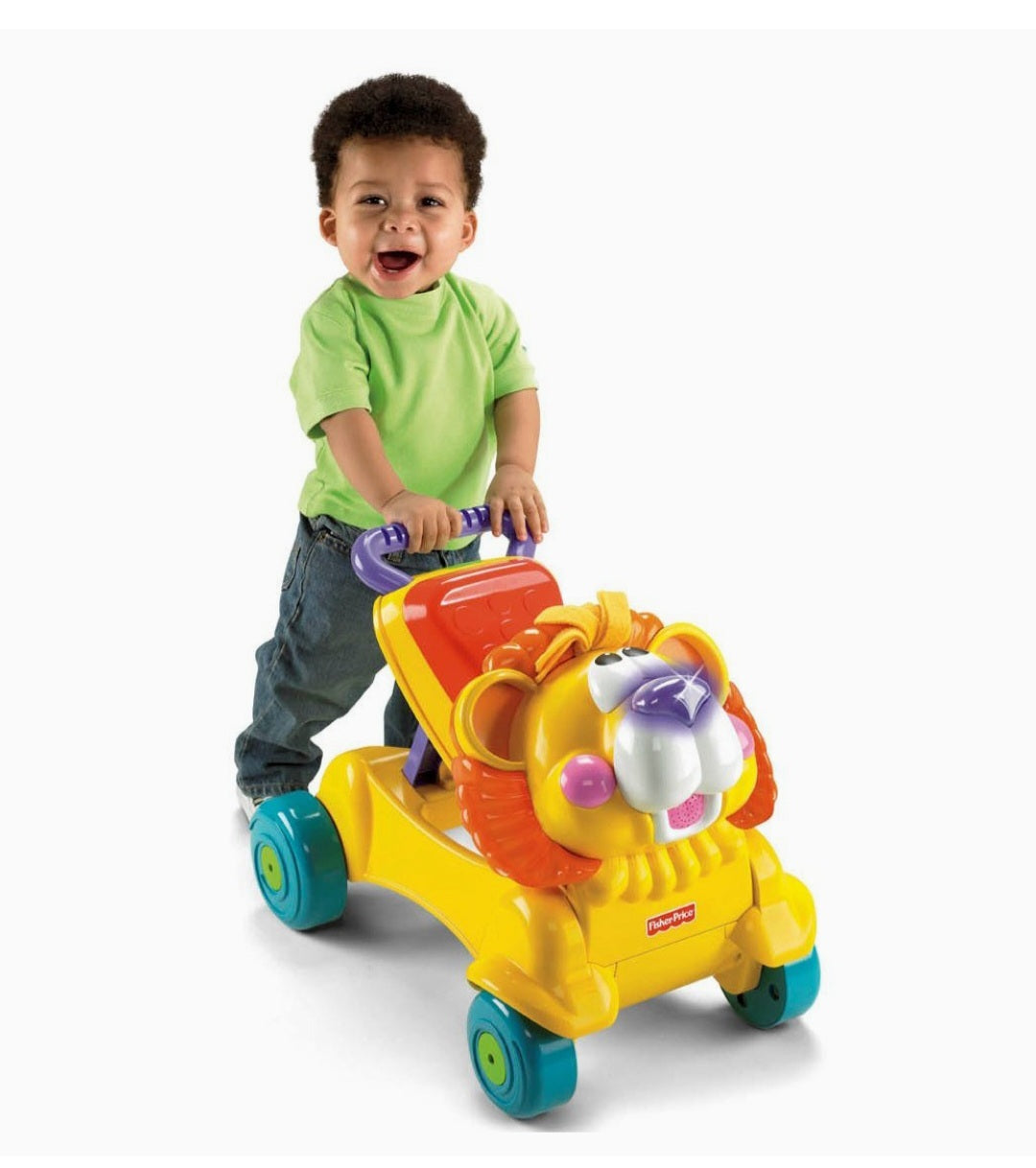 Fisherprice Igbesẹ-si-duro Kiniun