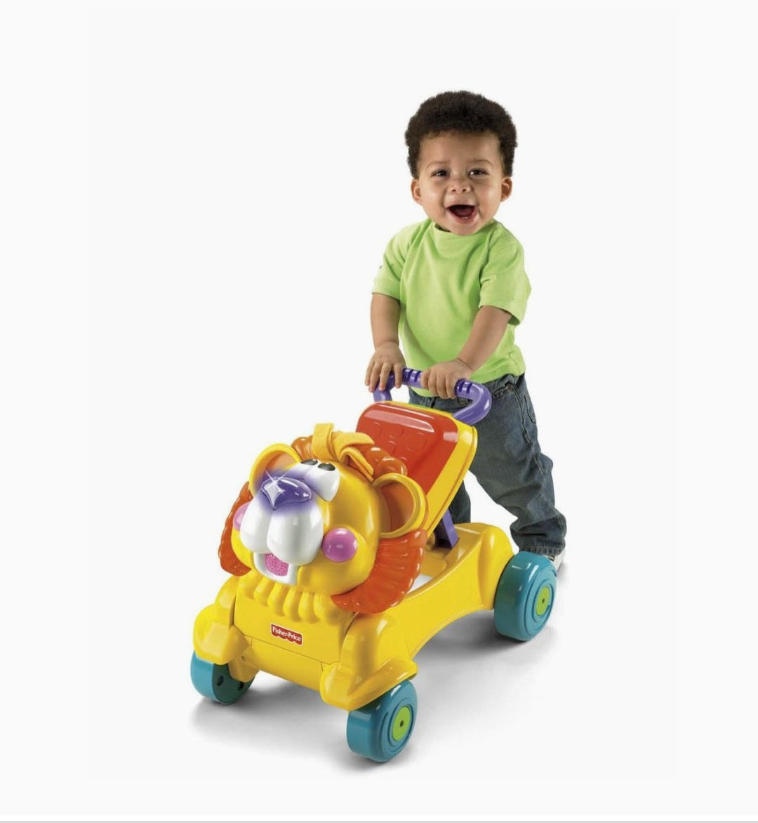 Fisherprice Igbesẹ-si-duro Kiniun
