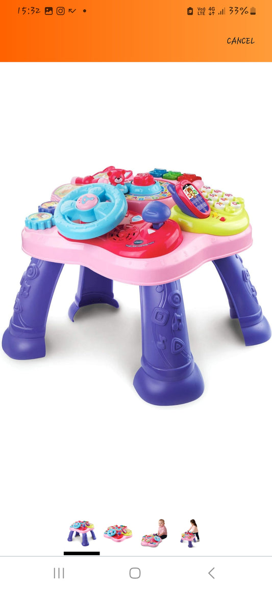 Vtech joko-si-duro kọ ẹkọ ati ṣawari tabili