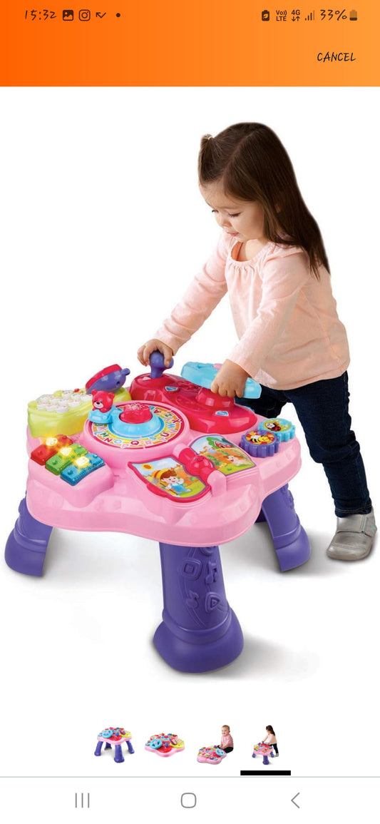 Vtech joko-si-duro kọ ẹkọ ati ṣawari tabili