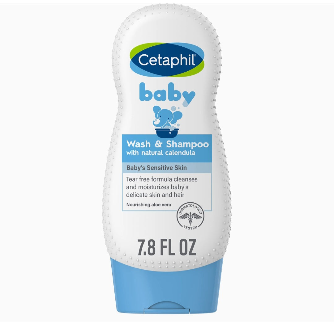 Cetaphil ọmọ w ati shampulu