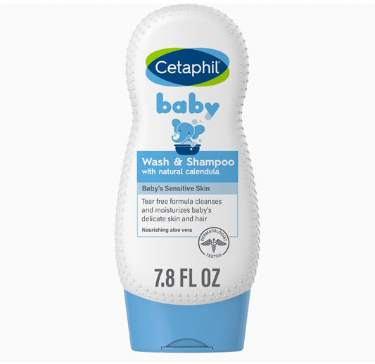 Cetaphil ọmọ w ati shampulu