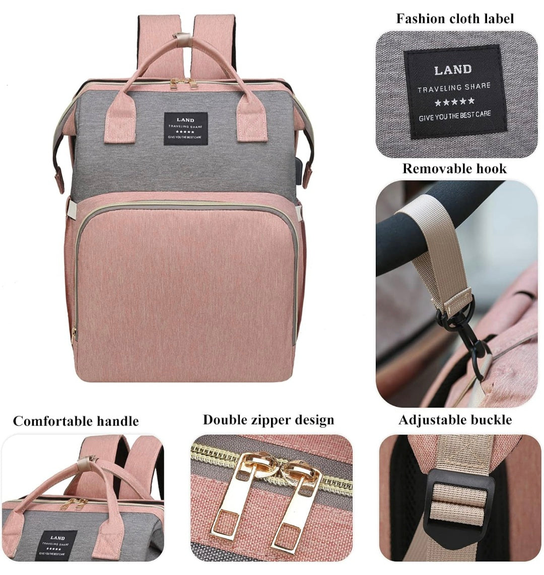 Diaper Bag and Bed