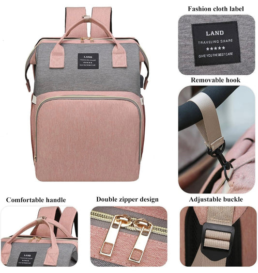 Diaper Bag and Bed