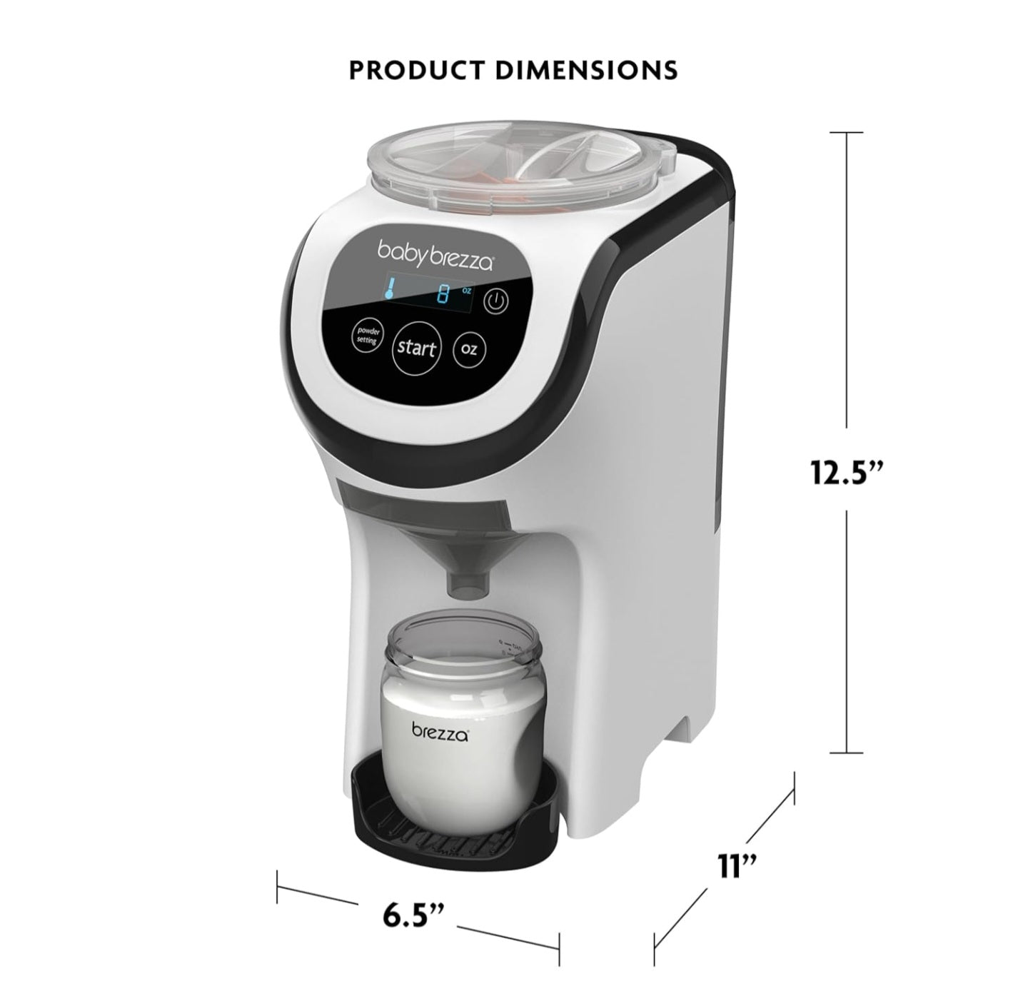 Baby Brezza Formula Pro Mini Baby Formula Mixer Machine
