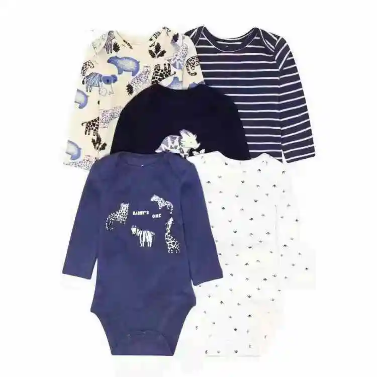 5pcs longsleeve Onesis
