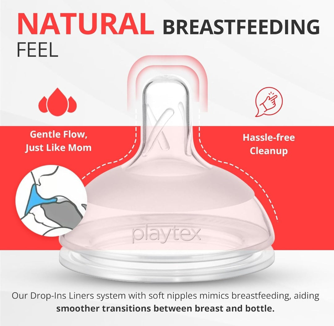 Playtex omo Nuser pẹlu ju ins ikan lara