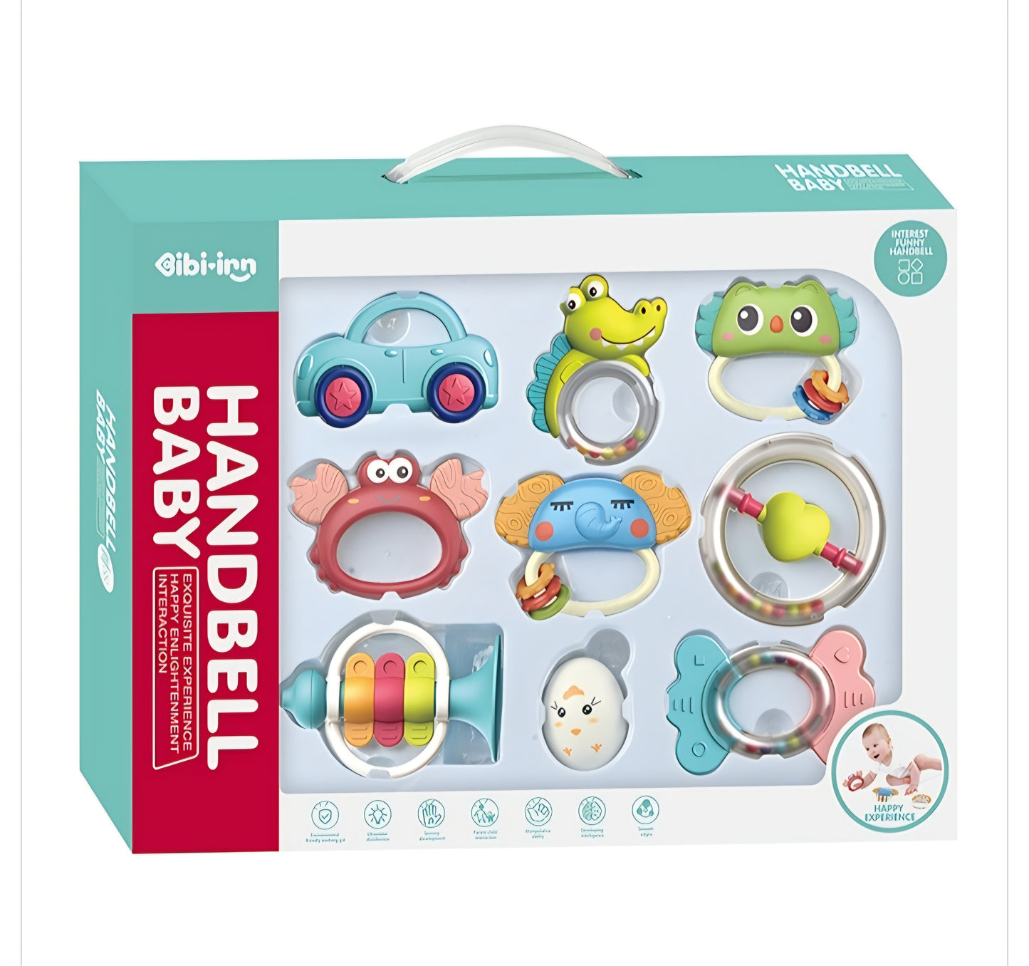 Handbell omo rattle