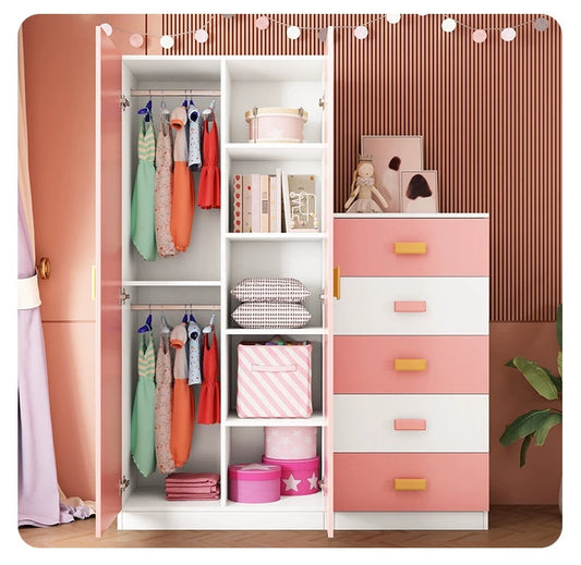 Luxury wooden wardrobe( price is without Drawer)