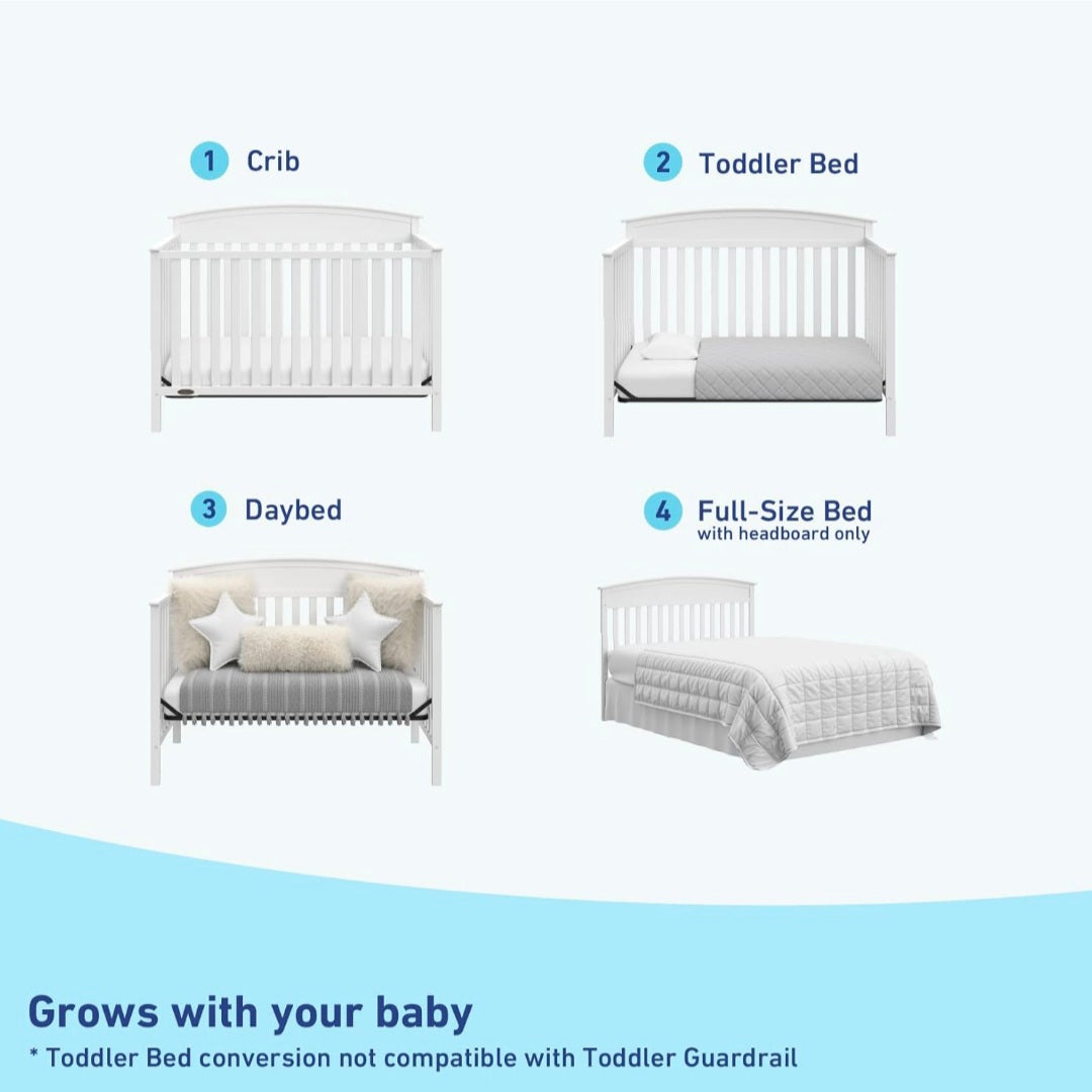 Graco benton 5-ni-1 ibusun alayipada