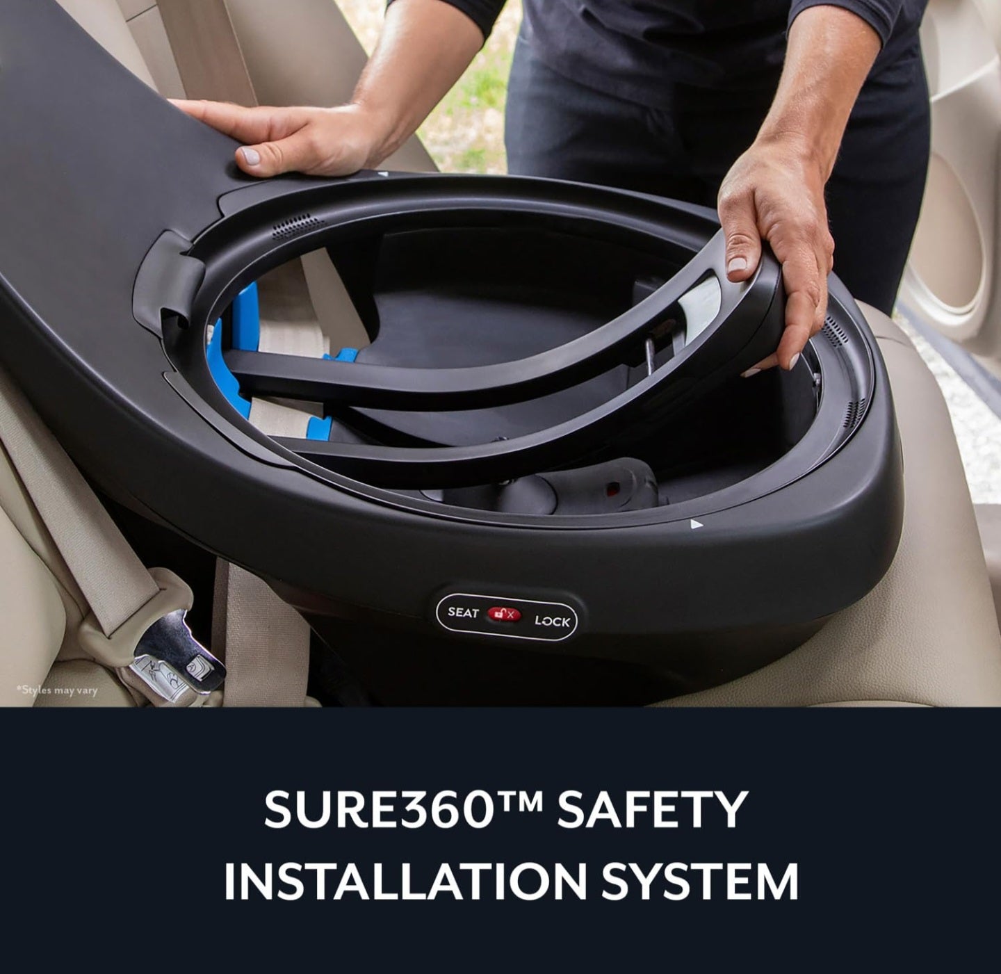 Evenflo Revolve360 Slim 2-in-1 Rotational Car Seat