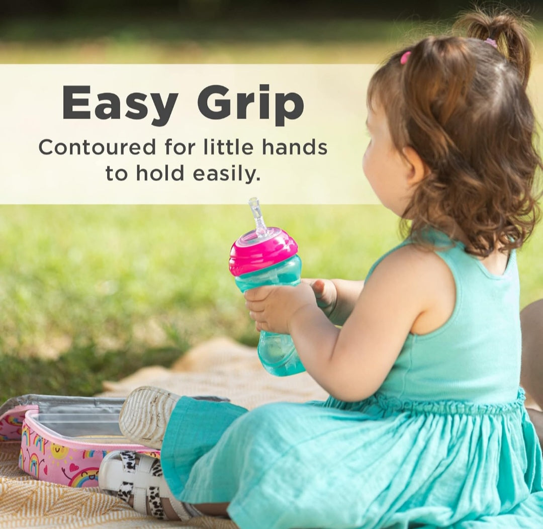 Nuby rọrun dimu sippy ago