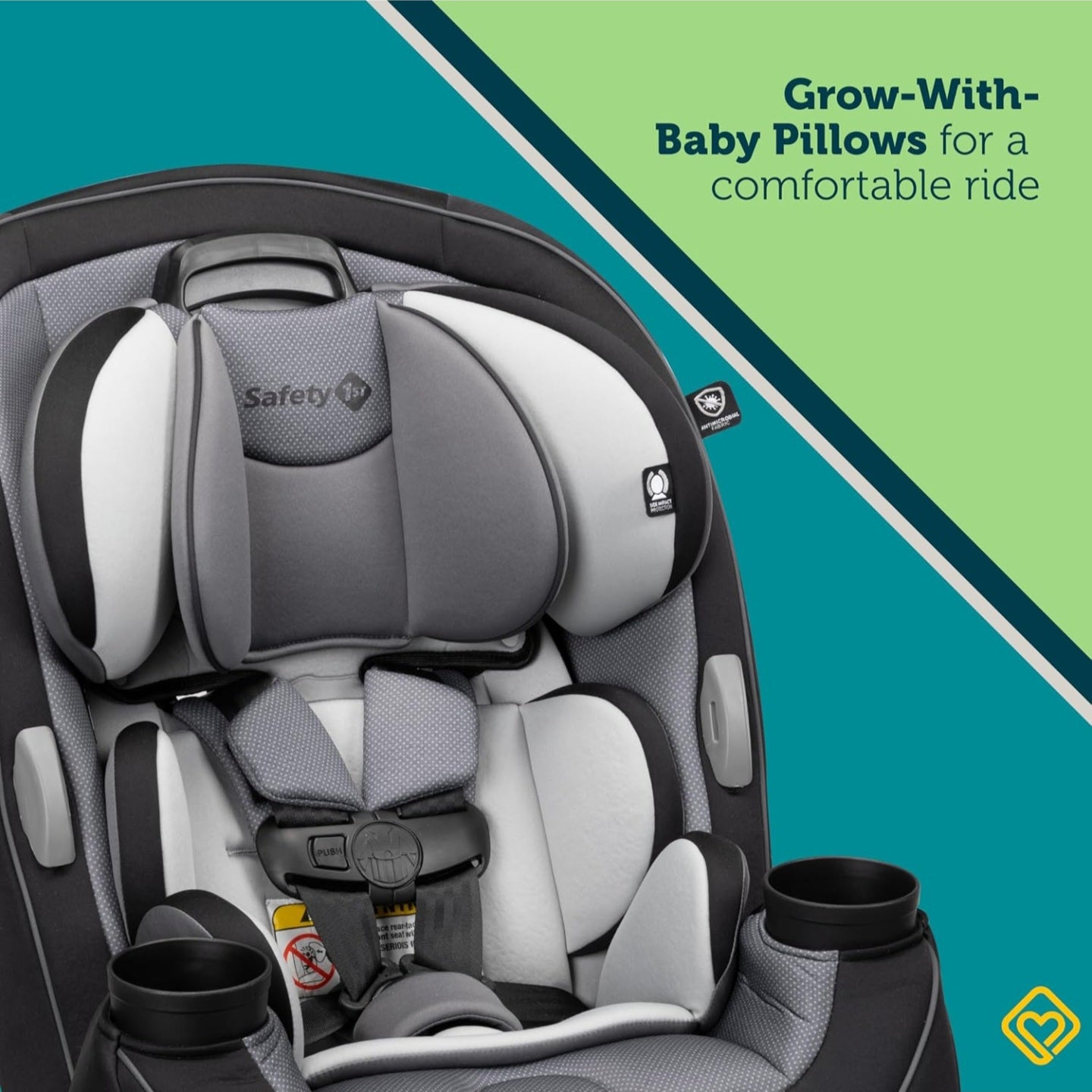 Safety 1st Grow and Go All-in-One Slim ConvertibleGROW WITH ME CAR SEAT