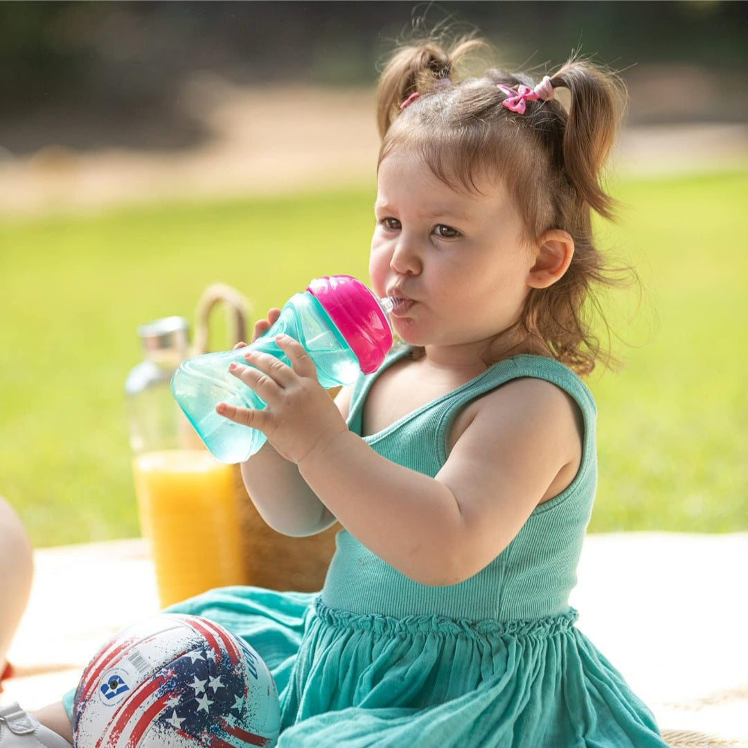 Nuby rọrun dimu sippy ago