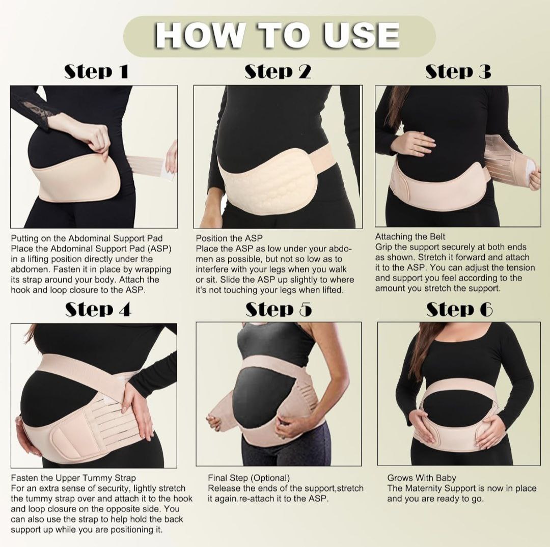 Pregnancy support belt