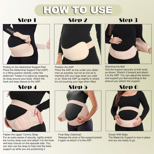 Pregnancy support belt