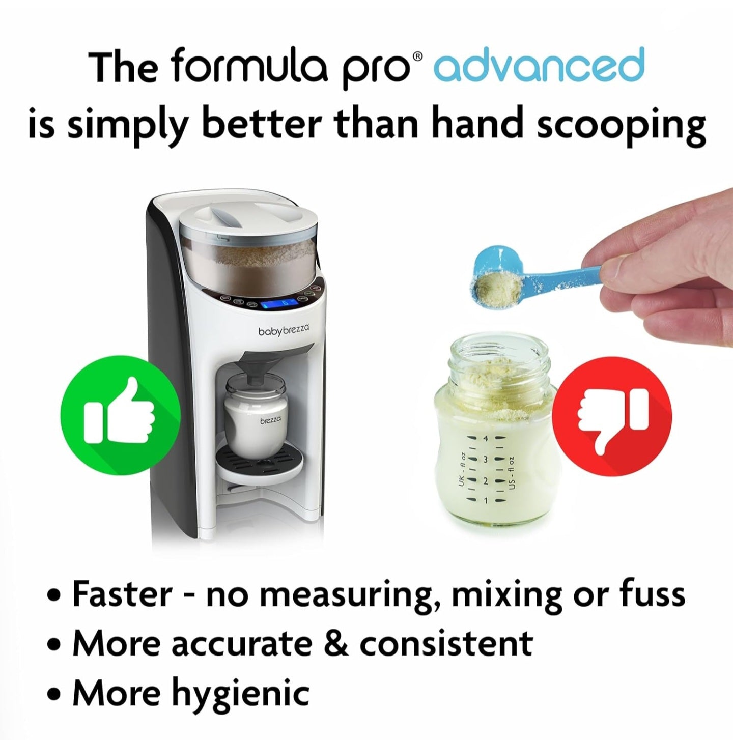 Baby Brezza New and Improved Formula Pro Advanced Formula formula Machine