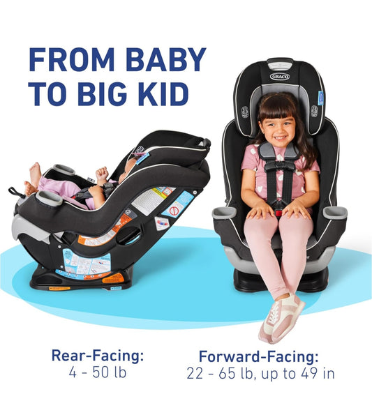 Graco Extend2Fit Convertible Baby Car Seat