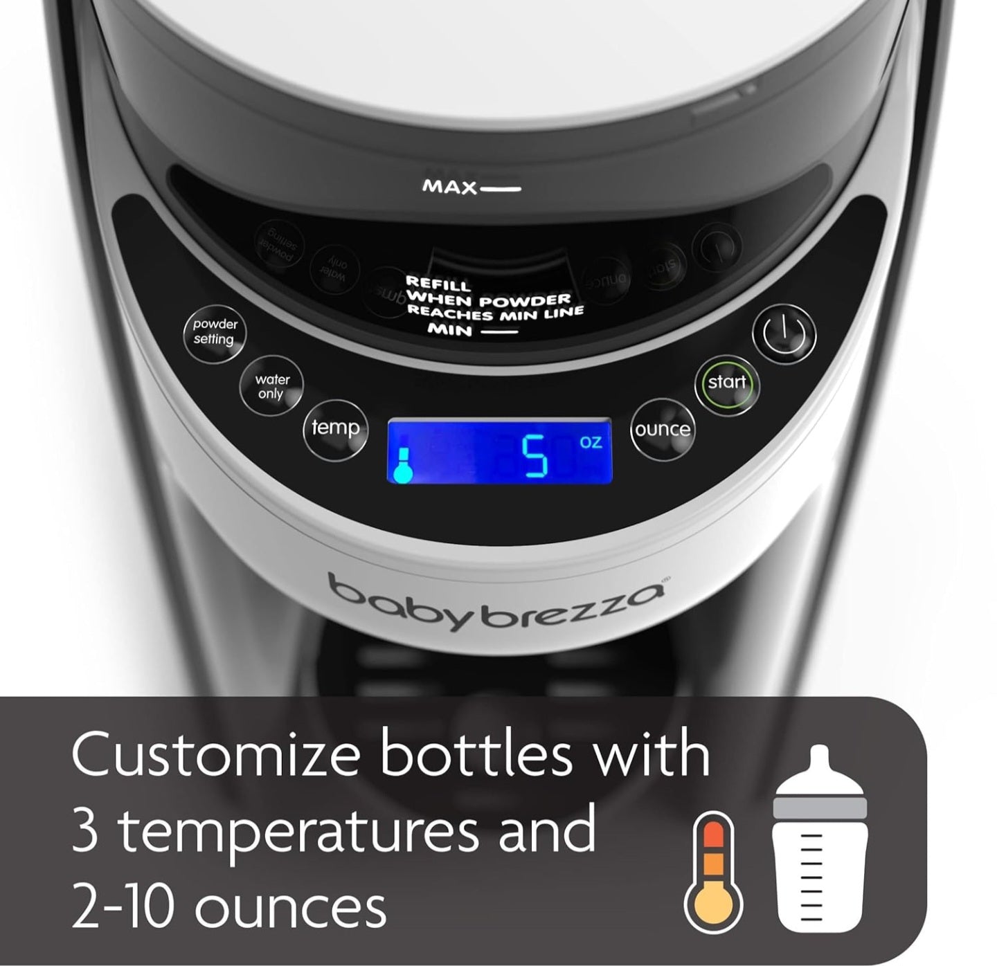 Baby Brezza New and Improved Formula Pro Advanced Formula formula Machine