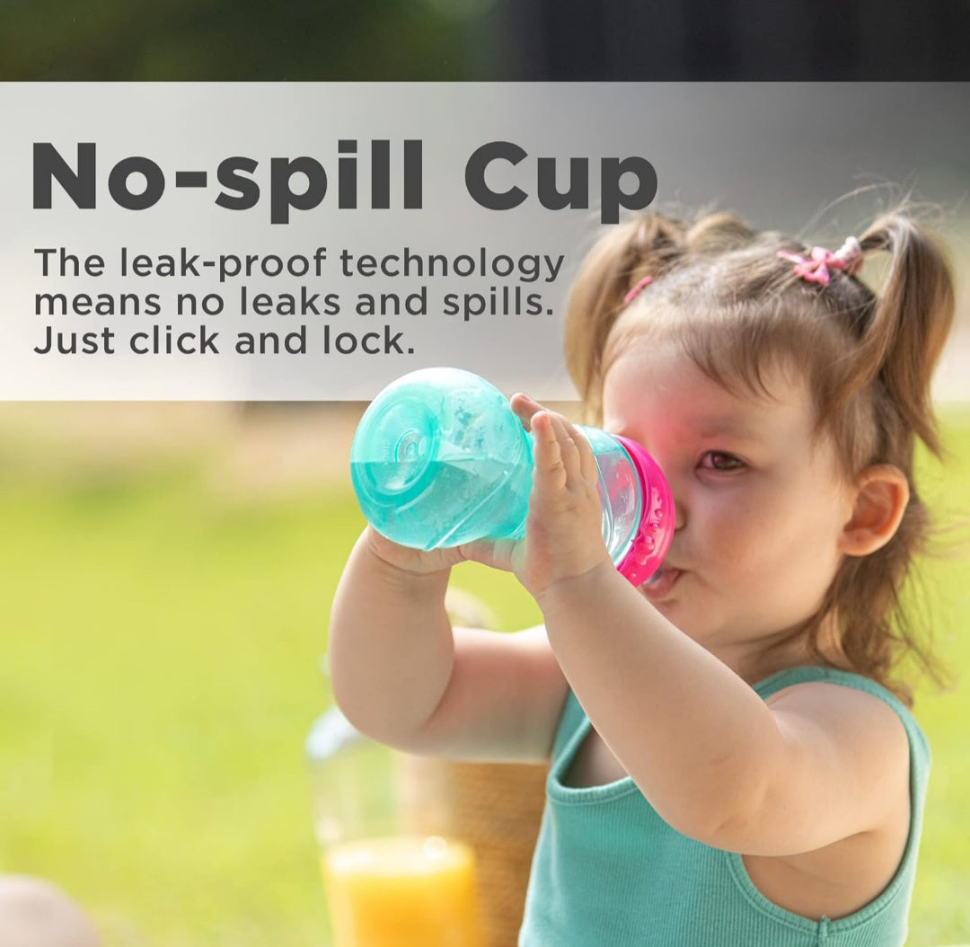 Nuby rọrun dimu sippy ago